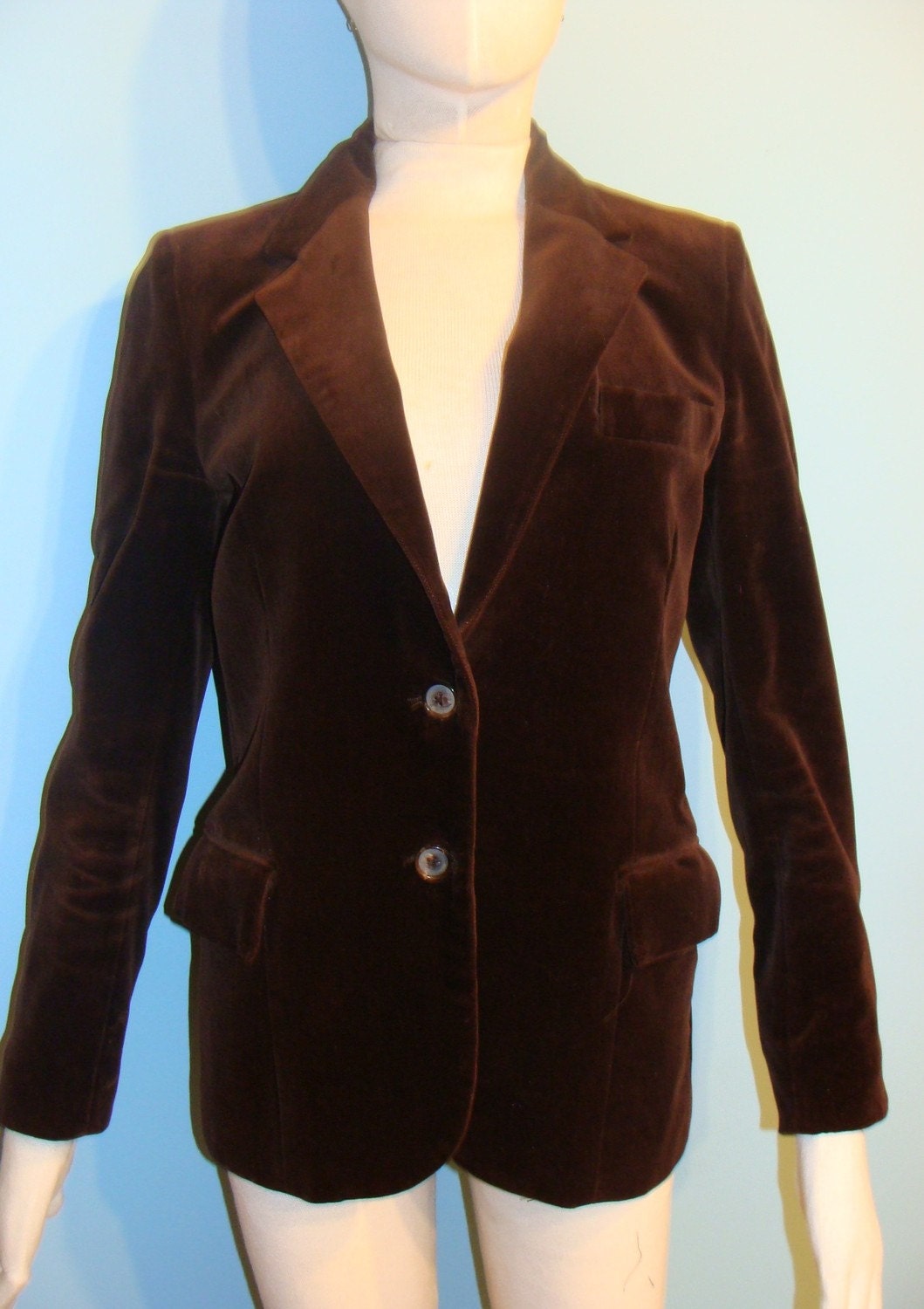 Brown blazer