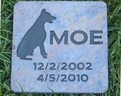 Pet Marker Memorial Stone Doberman & Other Breeds