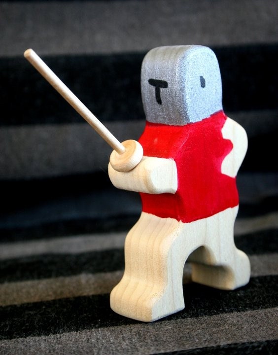 Sword fighting knight