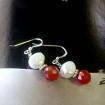 Earrings Pearl Princess Cherries