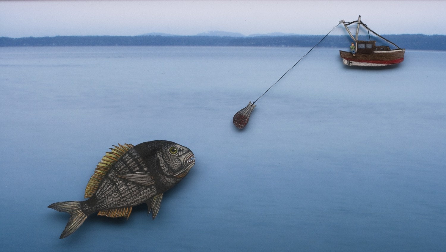 Big fish small boat