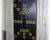 Primitive Old and Early Look 12 Man Morris Game Board Wood Sign