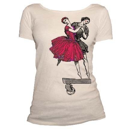 GLIDE BY - Organic Cotton Scoop Neck Tshirt