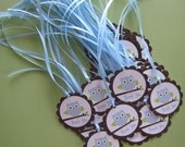 The Owl Favor Tag