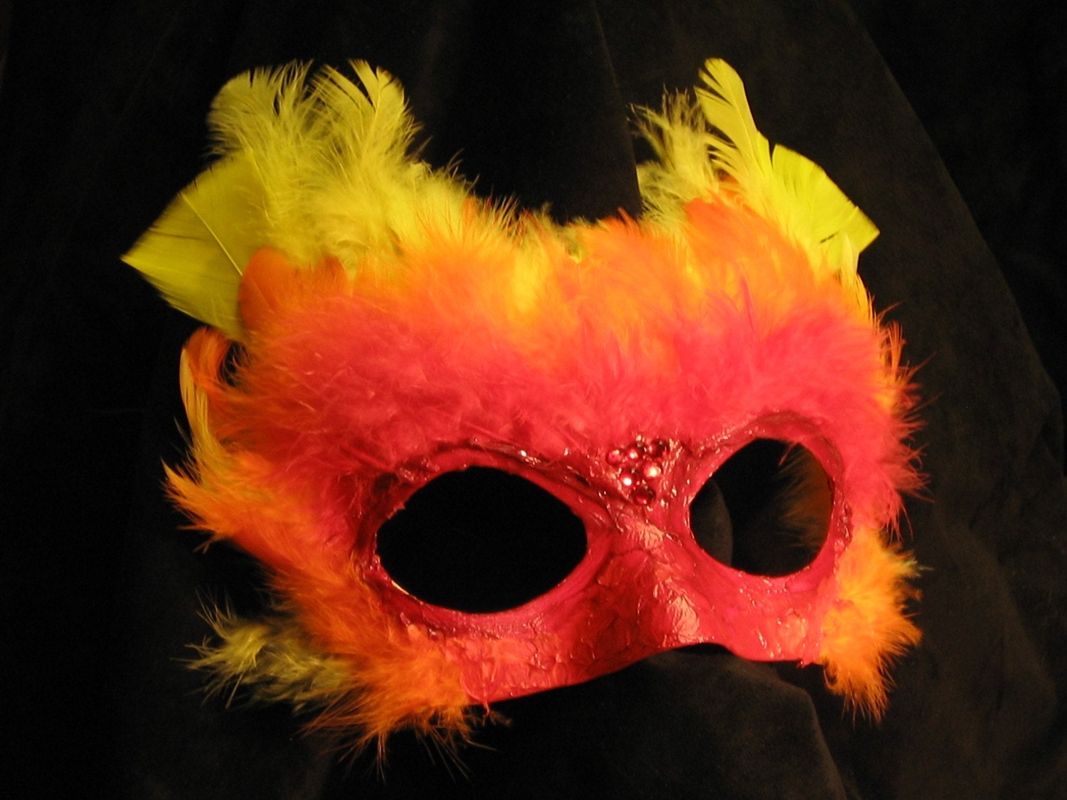 Feather Flame Mask