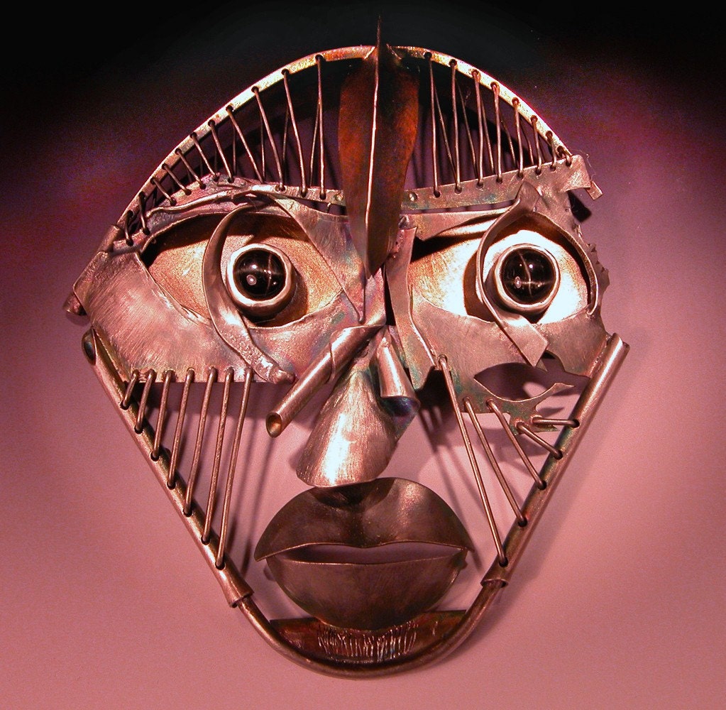 Sterling Silver Brooch Star Diopside Talisman  Hollow Man- Hollow Woman