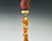 Natural Seed Amulet Pendant- Eco Friendly - Organic - Ethnic