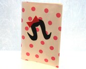 Betsy Bee Oilcloth Passport Cover with Machine Applique