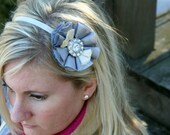 Holiday - jeweled ribbon headband / 002