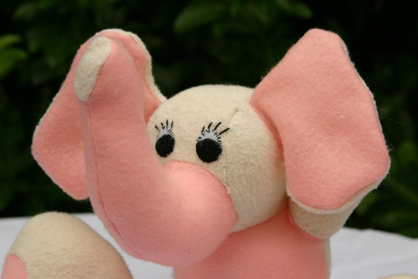 Organic Pink Ellie Stuffie