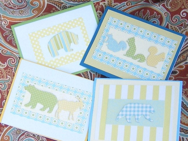 Woodland Creatures Card Set