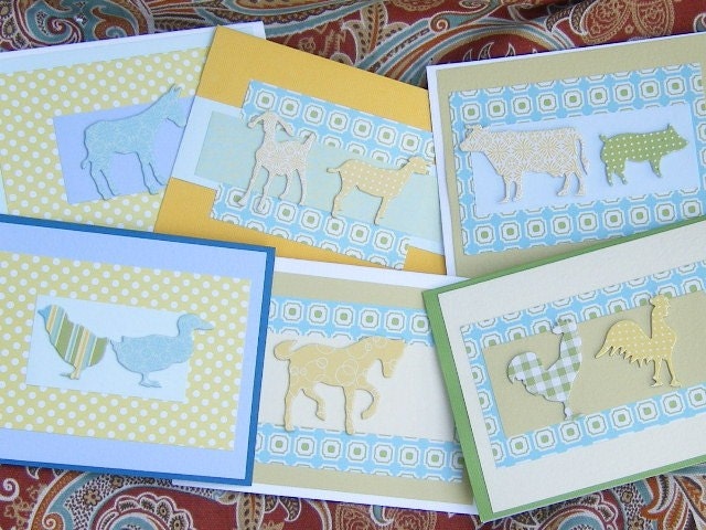 Farm Animal Card Set