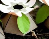 ROSE LEAF add-on for our DIY favor boxes - 10-count