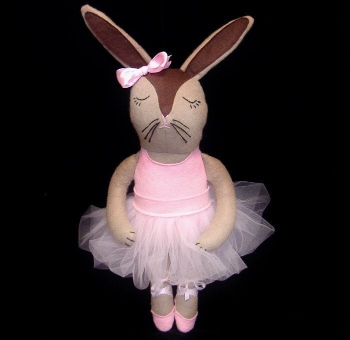Co-Co the Ballerina Bunny Doll PDF Pattern
