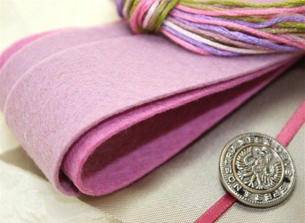 Embroidery Designs: Embroider Wildflower Cuff Embroidery Stitch Kit DIY Pattern