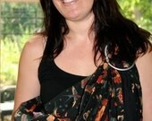 SALE Pretty In Ink-  Adjustable Baby Sling