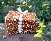 Baby Blanket Giraffe Print Luxuriously Soft