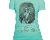 THE COLOR MINT - Organic Cotton Scoop Neck Tshirt - Pick your design - Hand-Dyed