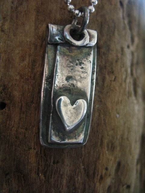 Love Unconditional - Silver Journey Tag