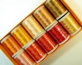 WonderFil 40 Weight Rayon Orange Thread Pack