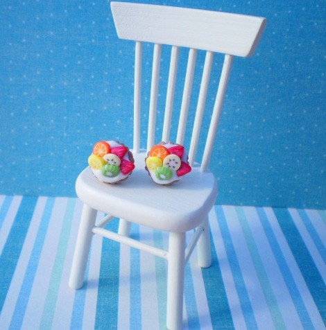 Tempt Your Sweet Tooth Fruit Tart Earrings