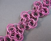 Rosettes Chain Maille Bracelet to Benefit Susan G. Komen
