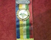 Vintage Ribbon Badge - Order Of The Eastern Star