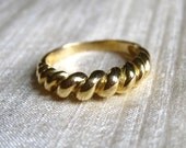Twisted Ring 18k Yellow Gold