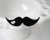 Mustache Love Pin