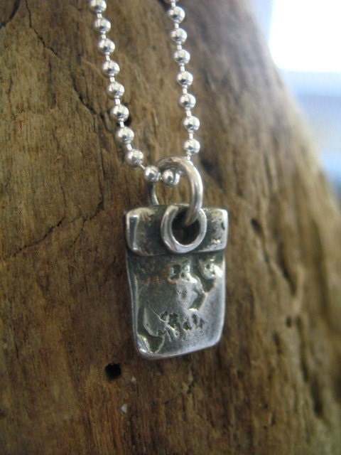 Blank Slate - Silver Journey Tag (Small)