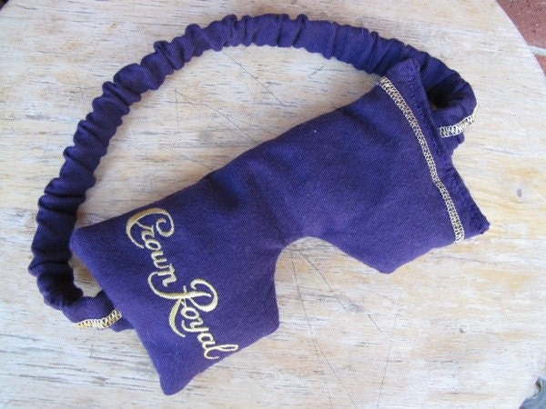 Royal Hangover Helper -- Organic Lavender and Flax  Eye Pillow