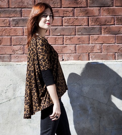 Leopard Bubble top
