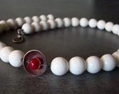 Emerge Choker Necklace White