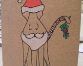 Santa Squid Card