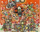 Orange Transportation -- Print on Paper
