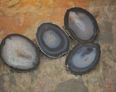 Agate Ornaments Suncatchers - Set of Four Large