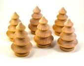 Half Dozen Cute Little Christmas Trees