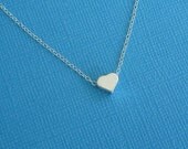 just a little love necklace in sterling silver gift for her valentines day