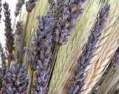 Organic Lavender and Wheat Bouquet