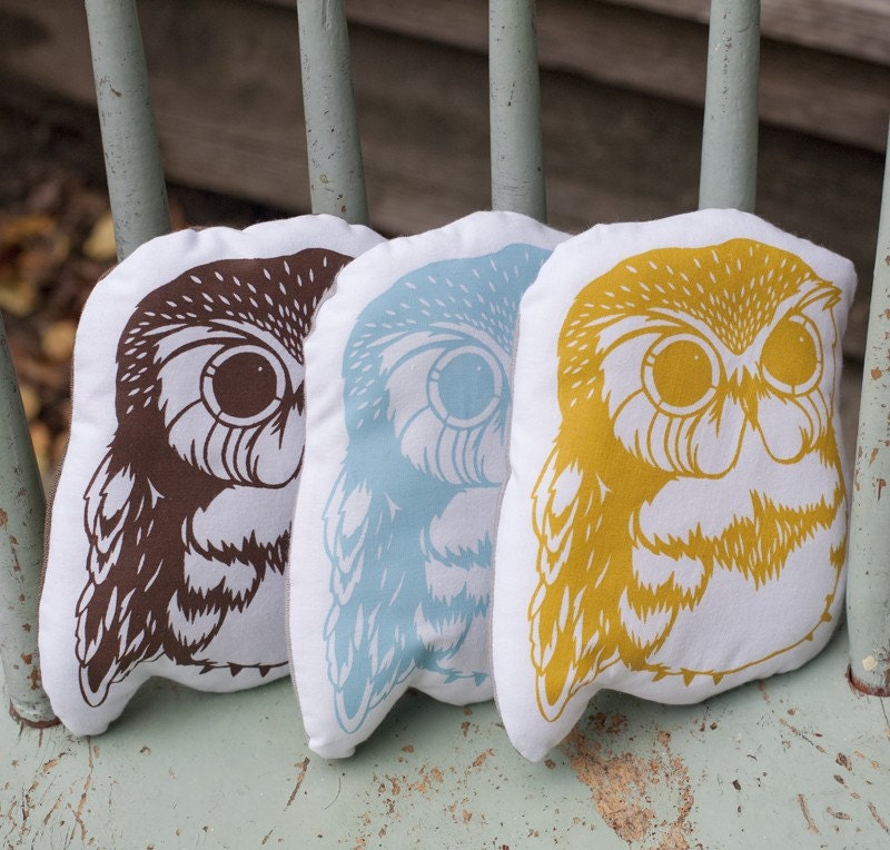 owlet stuffie . organic