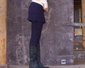 Organic Clothing - Ruffle Butt Skirted Leggings (locally milled organic stretch cotton)