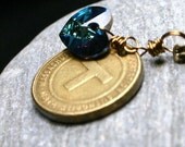 Boston Subway T Token ... Necklace ... Love that Dirty Water