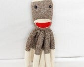 Plush Octopus Sock Monkey- SOCKTOPUS