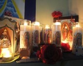 Hoodoo Fixed Vigil Candle Altar Work - Setting Lights - A Candle Fixed and Lit For Your Needs