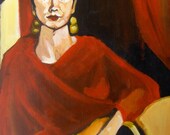 Frida in Mature Portrait