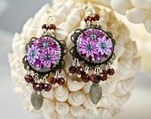 winter in paris - sweet dangling earrings