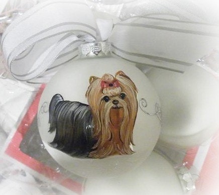 Hand Painted Dog Breed Ornaments