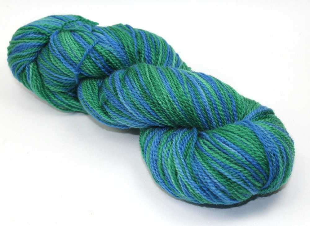 Hand Dyed Superwash Merino Yarn 100g 400yds So Soft