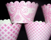Pretty in Pink Cupcake Wrappers