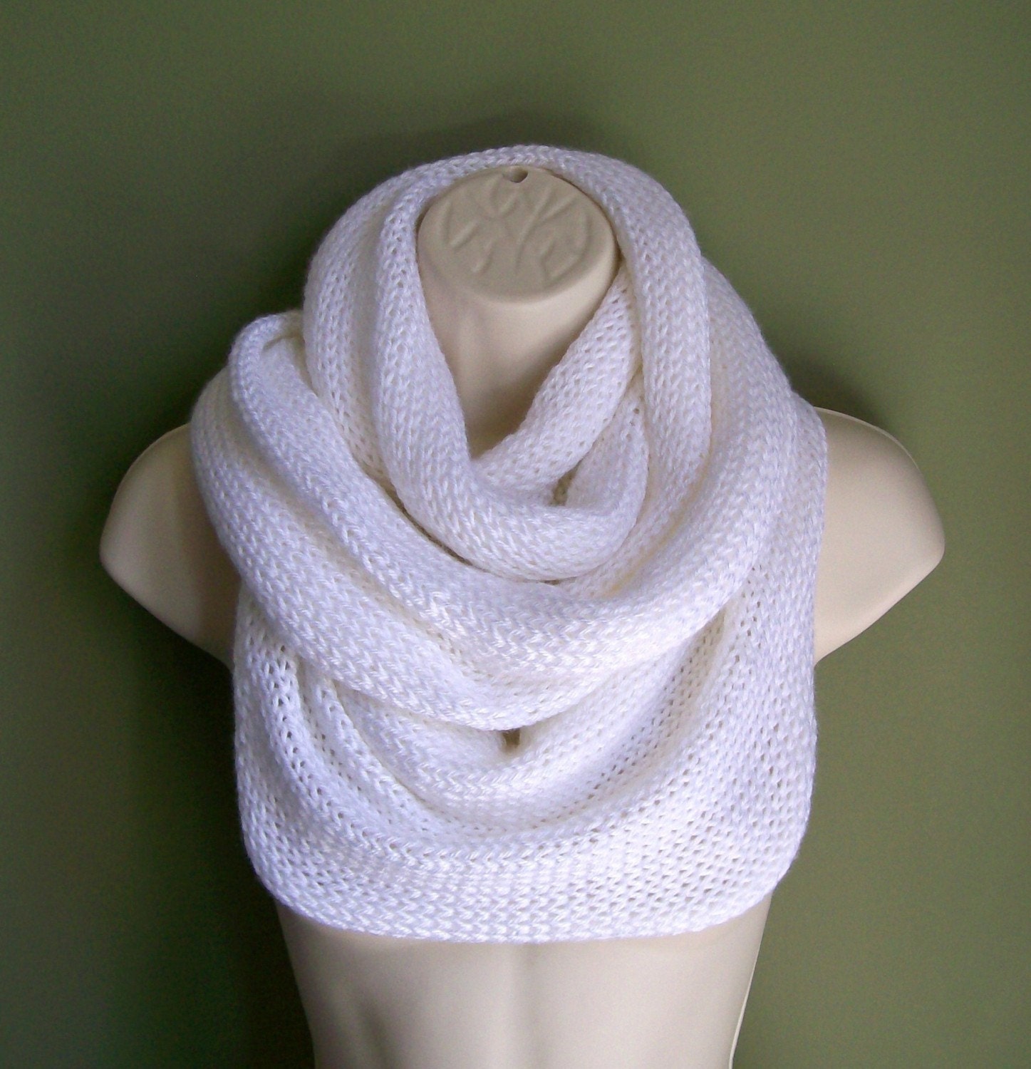 Infinity Wrap in White